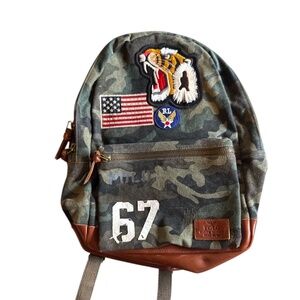 Polo Ralph Lauren Embroidered Backpack - Like New